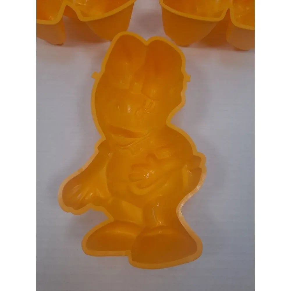 Vintage 1989 Disney DuckTales JELL-O Cake Molds Huey Dewey Louie Daisy‎